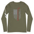 Grunge American Golfer Unisex Long Sleeve Tee - Mainstream Freedom